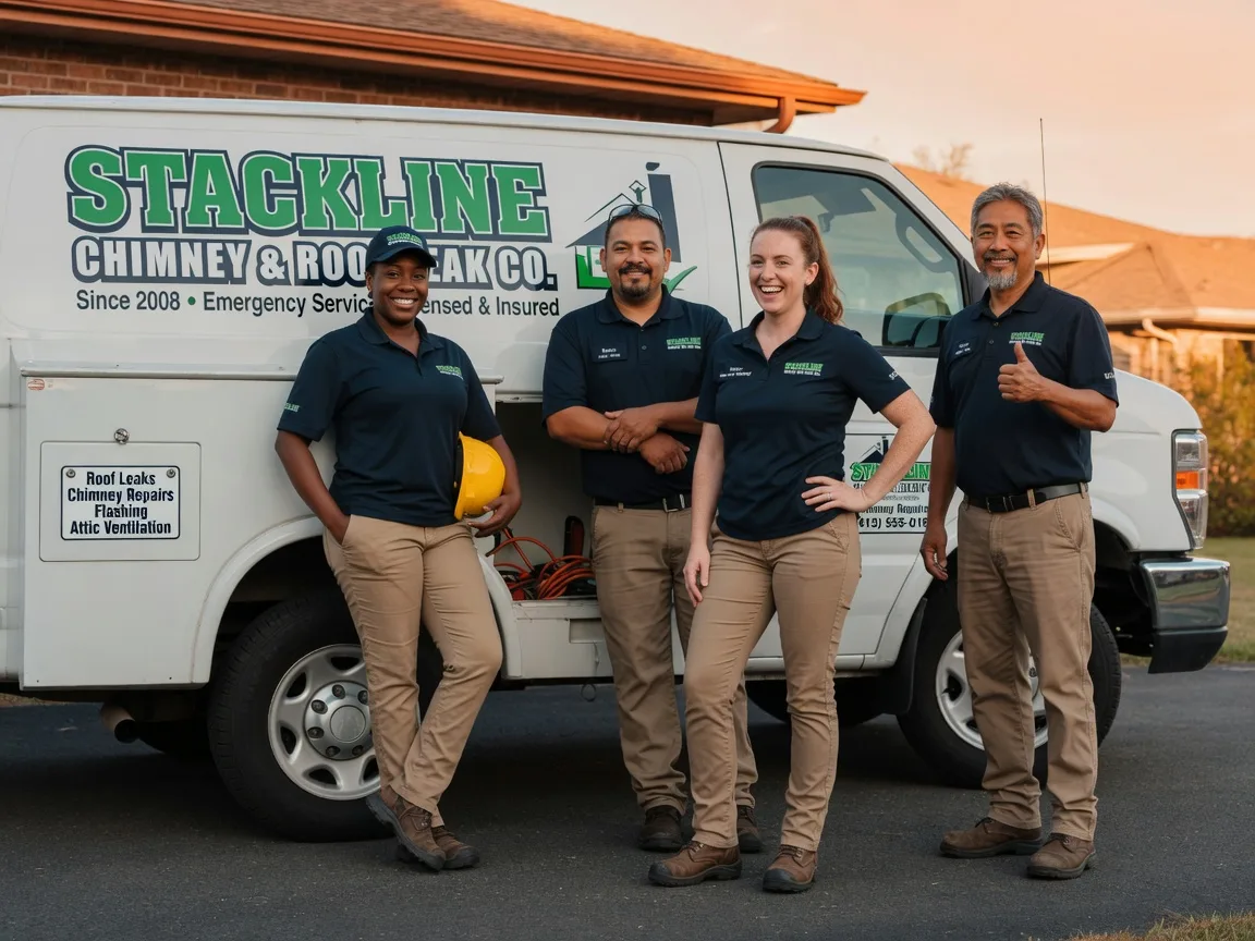 Chimney flashing repair company in La Pryor, TX